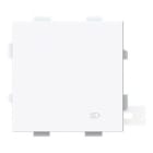 NIESSEN - Tapa Schuko abatible Serie Vega estanco IP44 blanco mate