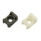 SOFAMEL - Base fijación tornillo ST-1-N soporte brida 15x10 negro