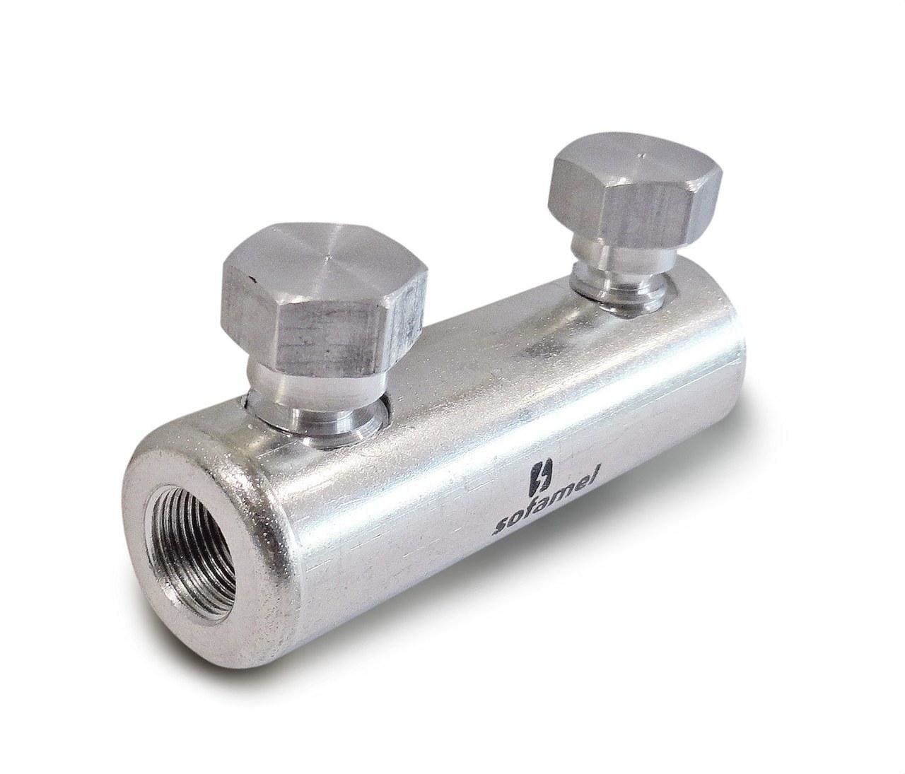 SOFAMEL - Manguito puesta a tierra MBPT-95/50 95-50mm² con tornillo fusible