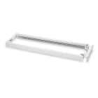 LIT BY CARDI - MARCO SUPERFICIE 300X1200MM ALT.72,5MM ALUM. WH