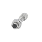 OMRON - Sensor de proximidad, inductivo, cuerpo largo de SUS, M8, apantallado, 4 mm, cc, 3 hilos, PNP NA, IO-Link COM3, conector M12