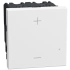 BTICINO - Regulador de iluminación para todos tipos de carga Light Now-2 módulos-Blanco