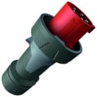 MENNEKES - Clavija 63A 5P 6H 400V IP67 PTX conexión por tornillo y superficies adhesivas