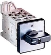 ROCKWELL - INTERRUPTOR LEVAS O-I 20A 6P EMPOTRABLE