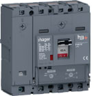 HAGER - Int.aut.P160,4P N0-100%,63A,50kA,TM reg