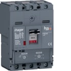 HAGER - Int.aut. P160,3P3D,25A,50kA,relé TM reg