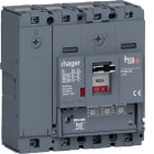 HAGER - Int.au.P160,4P,N0-50-100%,160A,50kA,LSnI