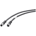SIEMENS - Cable de conexión de potencia M12-180/M12-180 para fuente de alimentación ET 200 codificación L, 4P 2m