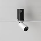 JISO - Proyector tubular TOP SLATE RD07 LED COB 7W 3000K Zoom 15°-38° driver incluido regulación DALI / Push cuero