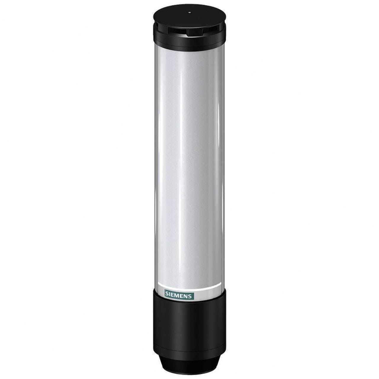 SIEMENS - Variante configurable electrónico de columna de señalización, IO-Link, 15 segmentos, con acústica, conector M12, de 4P