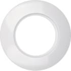 HAGER - Marco de 1 elemento, blanco polar