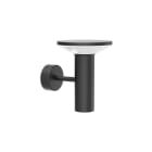 JISO - Aplique de pared exterior Mirfak W12 LED SMD 12W CCT (2700-3000-4000)K driver incluido on-off color negro