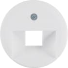 HAGER - TAPA FCC 1930/G BL. POLAR,BRILLO