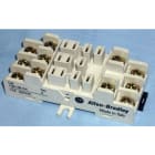 ROCKWELL - SCREW TERMINAL SOCKET, 11-BLADE, OPEN STYLE TERMINAL, PANEL OR DIN RAIL MOUNTING