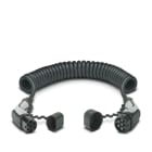 SIMON - Cable 4m espiral T2-T2 (h - m) 32A Trifásico
