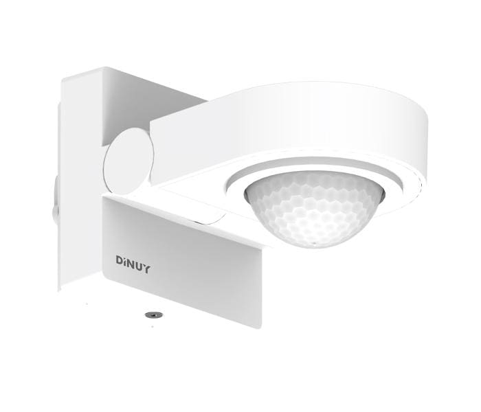 DINUY - Detector de Movimiento / Presencia KNX de pared o techo 270º Blanco