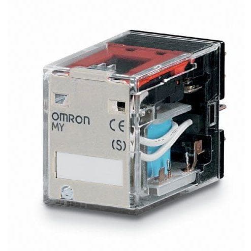 OMRON - Relé 4PDT 5A diodo indicador enchufable soldar