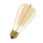 OSRAM - Vintage 1906 LED CLASSIC A, Globe and EDISON WITH FILAMENT-MAGNETIC STYLE 2.2W 827 Gold E27