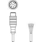 LEUZE - KS S-M12-8A-P1-100