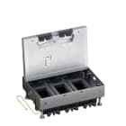 LEGRAND - Cajas de suelo para intalación enrasada de metal. 12 mód. Hor. Suelo técnico