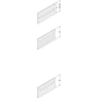 ABB - KIT XT7-E1.2-E1.3 W-I-MO 3/4P H.A=600