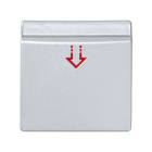 SIMON - Tapa SIMON 82 para interruptor tarjeta codificada aluminio