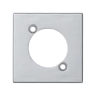 SIMON - Placa SIMON K45 para 1 conector XLR aluminio