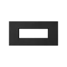 SIMON - Placa SIMON K45 para 1 conector rápida M-H 5P gris grafito