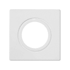 SIMON - Placa SIMON K45 para tubo prensaestopas PG16 diámetro 22mm pretroquel PG21 blanco nieve
