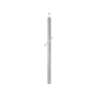 SIMON - Columna SIMON K45 70x60mm 3m con 1 cara anodizado