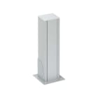 SIMON - Minicolumna SIMON K45 70x60mm 270mm con 1 cara y 5 mecanismos aluminio anodizado