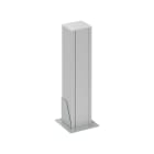 SIMON - Minicolumna SIMON K45 70x60mm 315mm con 1 cara y 6 mecanismos aluminio anodizado