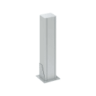 SIMON - Minicolumna SIMON K45 70x60mm 360mm con 1 cara y 7 mecanismos aluminio anodizado