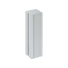 SIMON - Minicolumna SIMON K45 80x80mm 285mm con 2 caras y 5 mecanismos aluminio anodizado