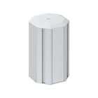 SIMON - Minicolumna SIMON K45 125x130mm 210mm con 4 caras y 4 mecanismos aluminio anodizado