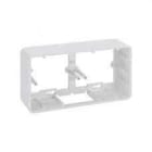 SIMON - Caja SIMON K45 doble superficie blanco nieve