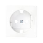 SIMON - Tapa enchufe SIMON 82 2P+TT lateral+seguridad blanco nieve