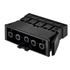 SIMON - Conector rápido empotrar H 5P gris grafito
