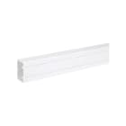 SIMON - Canal SIMON CANALIZACIÓN 90x55mm con 1 compartimento PVC blanco nieve