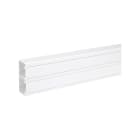 SIMON - Canal SIMON CANALIZACIÓN 130x55mm con 2 compartimentos PVC blanco nieve
