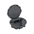 SIMON - Caja suelo SIMON K45 circular para 7,5 mecanismos K45 gris