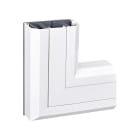 SIMON - Ángulo plano SIMON CANALIZACIÓN CABLOMAX 130x55 ascendente blanco