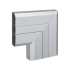 SIMON - Ángulo plano SIMON CANALIZACIÓN CABLOMAX 210x55 descendente aluminio