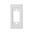 SIMON - Placa SIMON K45 para 1 conector SUB D9 blanco nieve