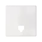 SIMON - Tapa SIMON DETAIL 82 para toma teléfono blanco