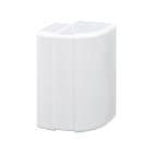 SIMON - Angulo exterior variable SIMON CANALIZACIÓN 130x55mm blanco nieve