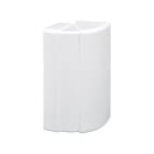 SIMON - Angulo exterior variable SIMON CANALIZACIÓN 160x55mm blanco nieve
