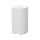 SIMON - Angulo exterior variable SIMON CANALIZACIÓN 185x55mm blanco nieve