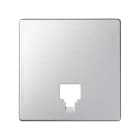 SIMON - Placa SIMON DETAIL 82 para toma telefónica RJ-11 y RJ-12