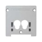 SIMON - Tapa lateral SIMON K45 entrada cable directo ORIBLOCK gris claro